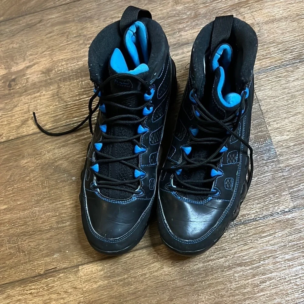 2012 Air Jordan 9 Retro Photo Blue and black size 9